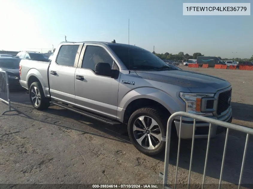 2020 Ford F-150 Xl VIN: 1FTEW1CP4LKE36779 Lot: 39834614