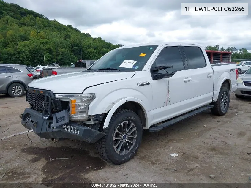 1FTEW1EP0LFC63266 2020 Ford F-150 Xlt