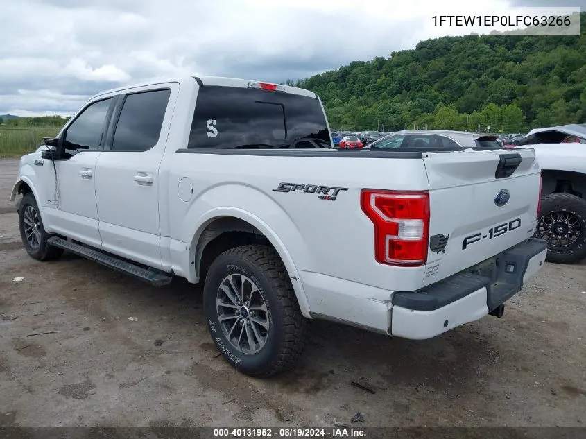 1FTEW1EP0LFC63266 2020 Ford F-150 Xlt