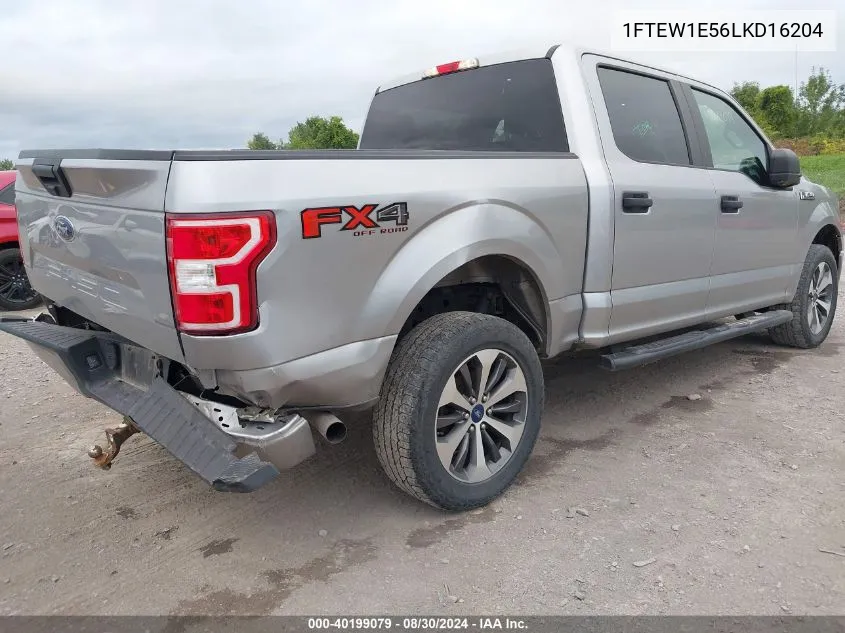 1FTEW1E56LKD16204 2020 Ford F-150 Xl