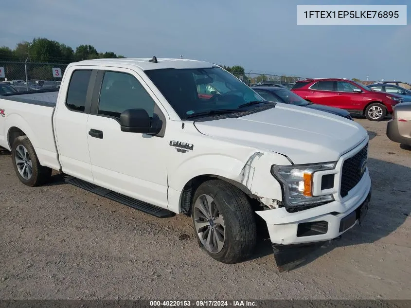 2020 Ford F-150 Xl VIN: 1FTEX1EP5LKE76895 Lot: 40220153