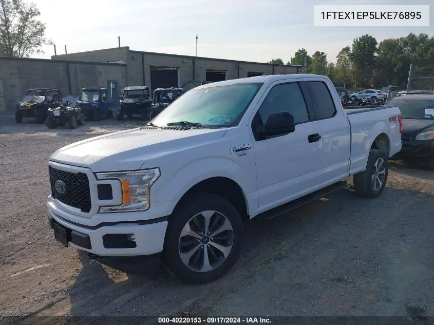 2020 Ford F-150 Xl VIN: 1FTEX1EP5LKE76895 Lot: 40220153