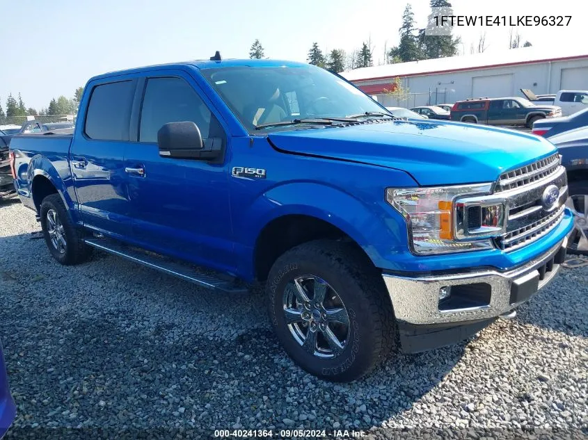 2020 Ford F-150 Xlt VIN: 1FTEW1E41LKE96327 Lot: 40241364