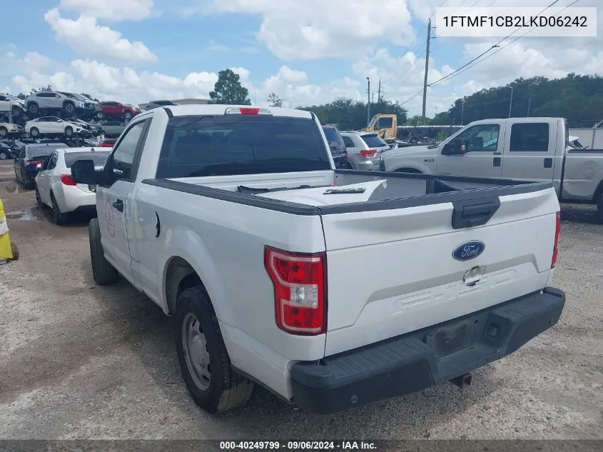 2020 Ford F-150 Xl VIN: 1FTMF1CB2LKD06242 Lot: 40249799