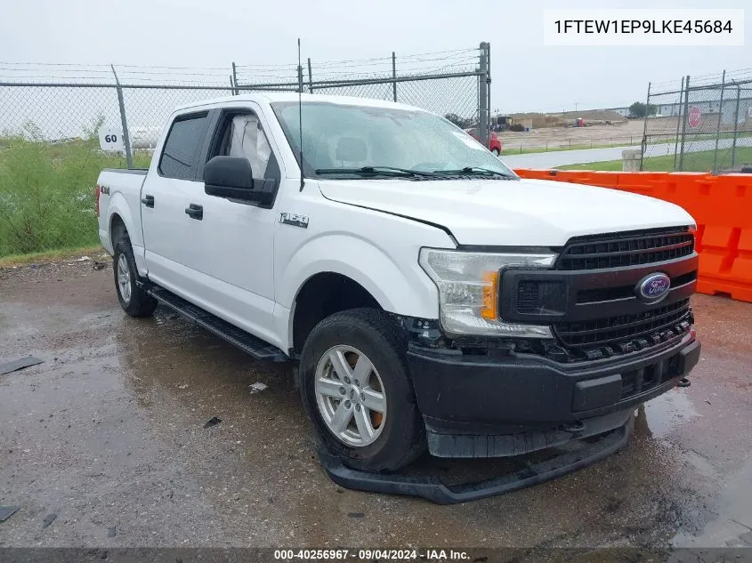 2020 Ford F-150 Xl VIN: 1FTEW1EP9LKE45684 Lot: 40256967