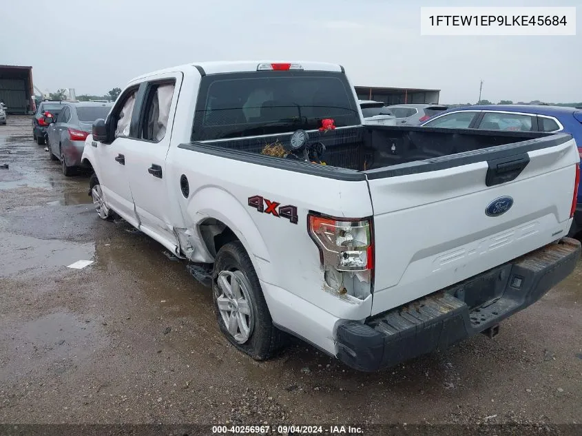 2020 Ford F-150 Xl VIN: 1FTEW1EP9LKE45684 Lot: 40256967