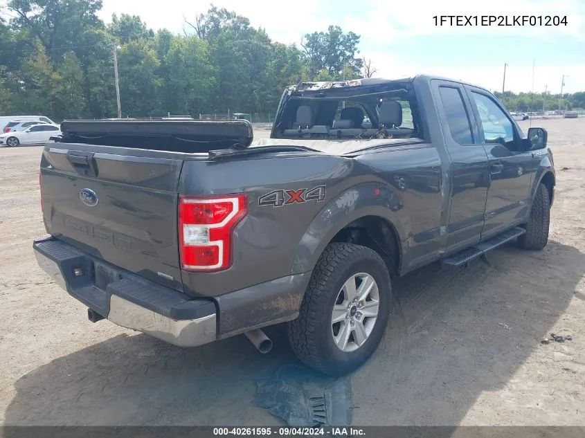 1FTEX1EP2LKF01204 2020 Ford F-150 Xlt