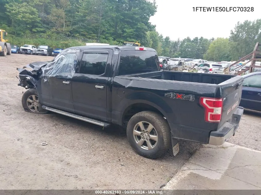 2020 Ford F-150 Xlt VIN: 1FTEW1E50LFC70328 Lot: 40262183