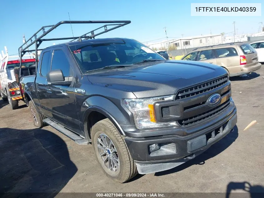 2020 Ford F-150 Xlt VIN: 1FTFX1E40LKD40359 Lot: 40271046