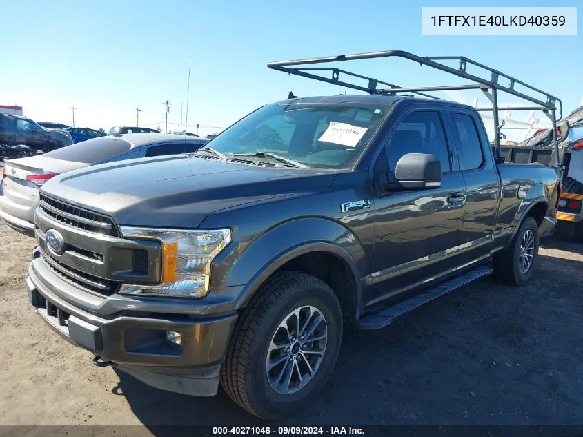 2020 Ford F-150 Xlt VIN: 1FTFX1E40LKD40359 Lot: 40271046