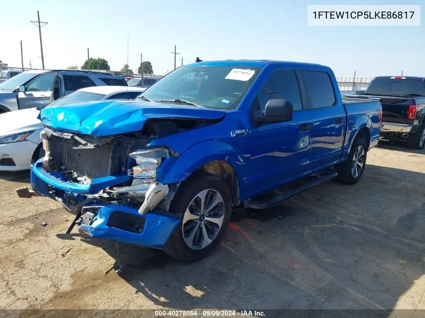 1FTEW1CP5LKE86817 2020 Ford F-150 Xl