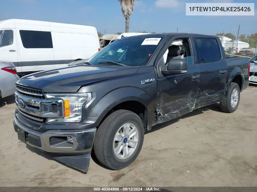 2020 Ford F-150 Xlt VIN: 1FTEW1CP4LKE25426 Lot: 40304986