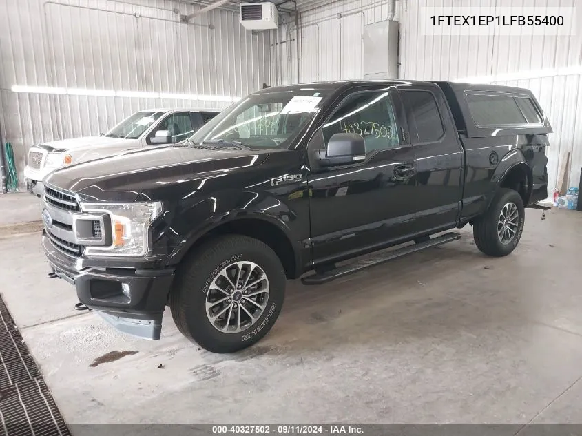 2020 Ford F-150 Xlt VIN: 1FTEX1EP1LFB55400 Lot: 40327502