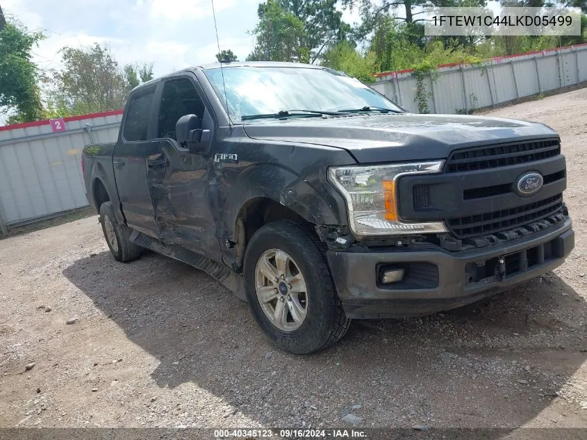 2020 Ford F-150 Xl VIN: 1FTEW1C44LKD05499 Lot: 40345123