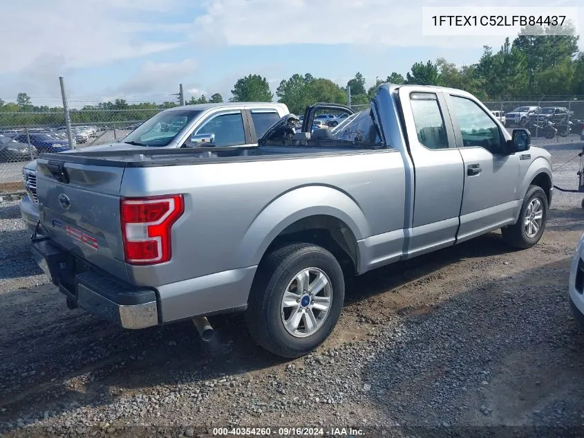 2020 Ford F-150 Xl VIN: 1FTEX1C52LFB84437 Lot: 40354260