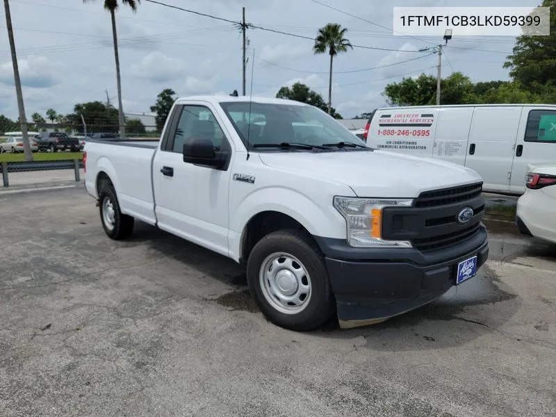 2020 Ford F150 VIN: 1FTMF1CB3LKD59399 Lot: 40363531