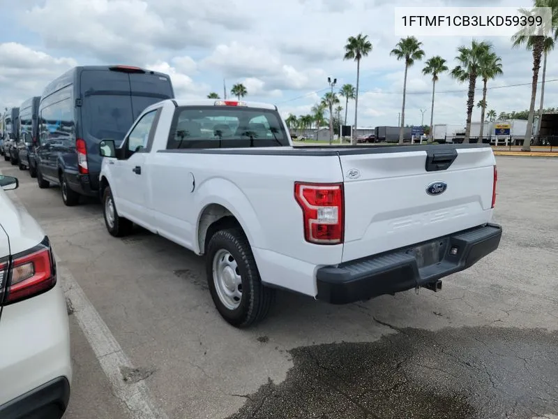 2020 Ford F150 VIN: 1FTMF1CB3LKD59399 Lot: 40363531