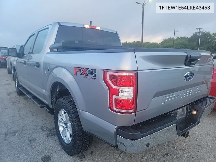 2020 Ford F-150 Xlt VIN: 1FTEW1E54LKE43453 Lot: 40397256