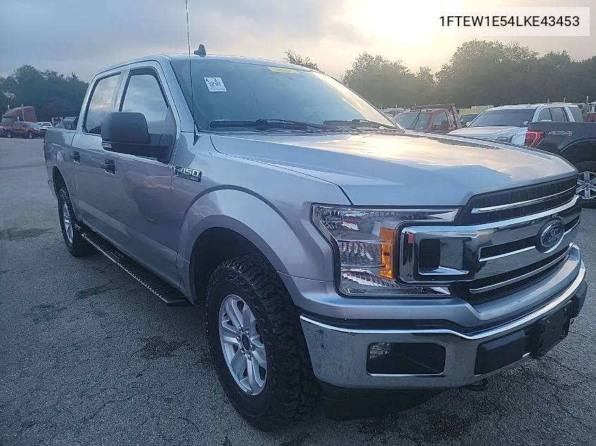 2020 Ford F-150 Xlt VIN: 1FTEW1E54LKE43453 Lot: 40397256