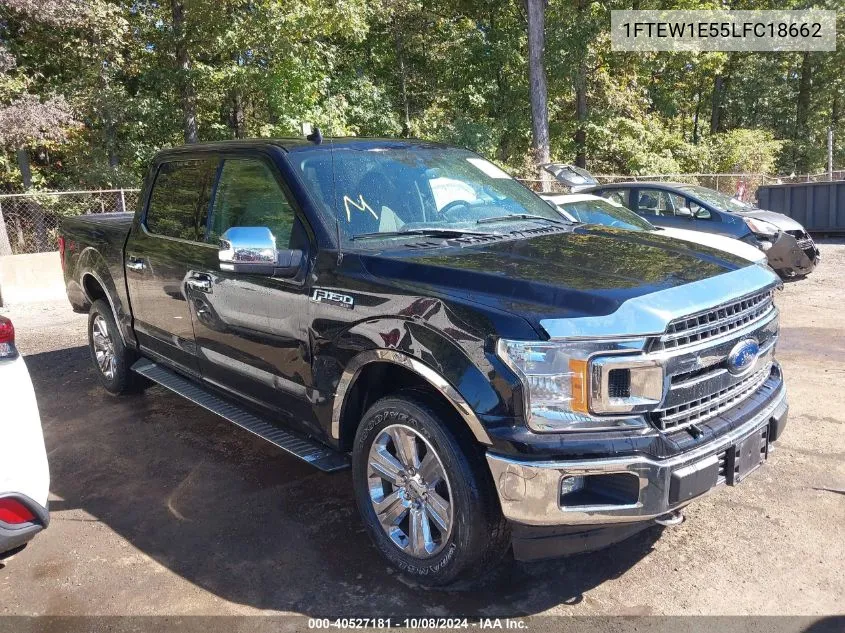 1FTEW1E55LFC18662 2020 Ford F-150 Xlt