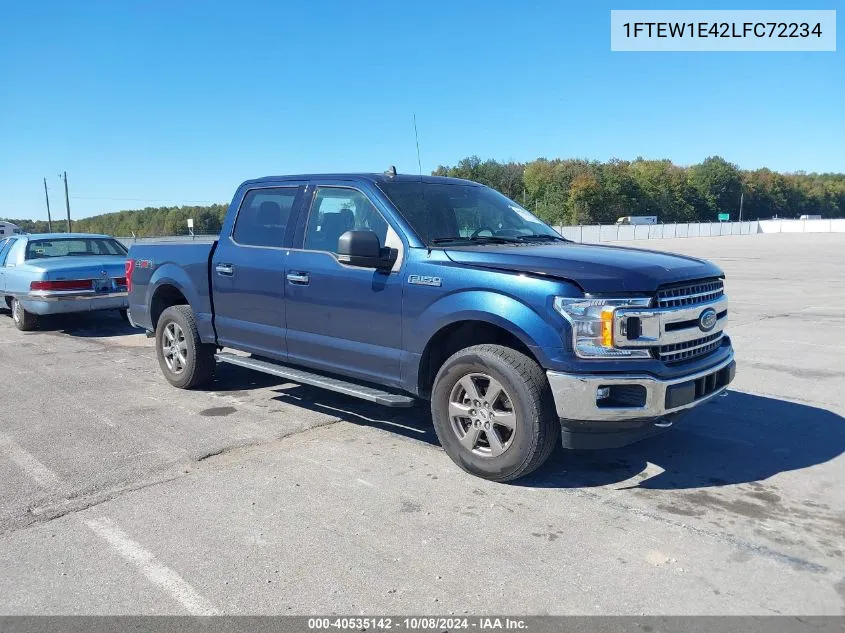 1FTEW1E42LFC72234 2020 Ford F-150 Xlt