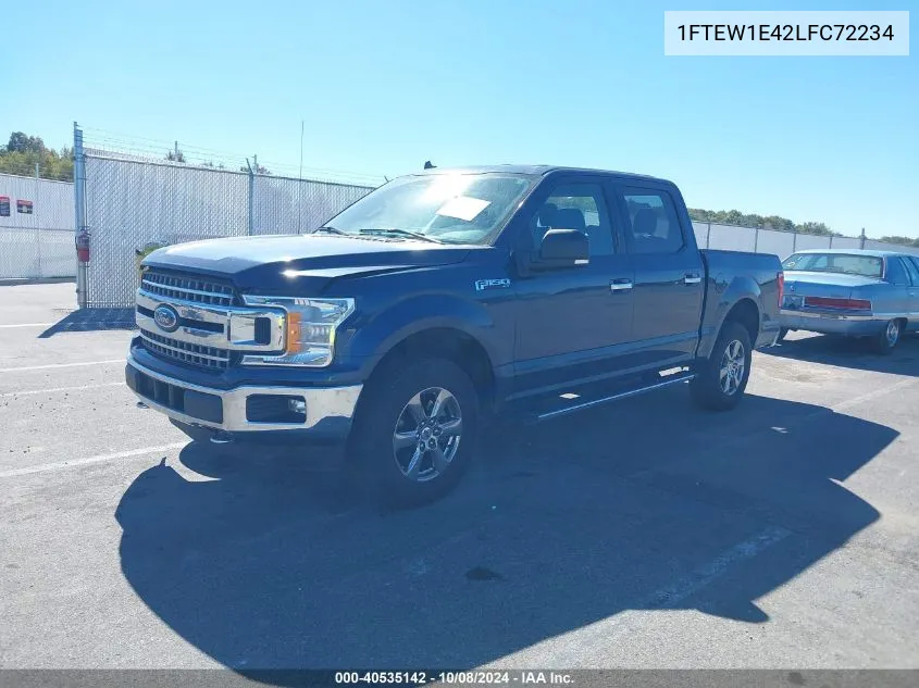 1FTEW1E42LFC72234 2020 Ford F-150 Xlt