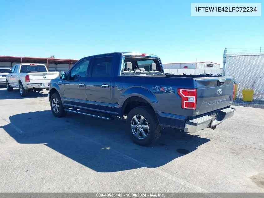 1FTEW1E42LFC72234 2020 Ford F-150 Xlt