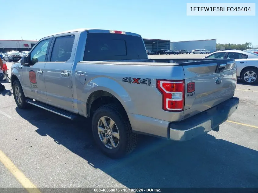 2020 Ford F-150 Xlt VIN: 1FTEW1E58LFC45404 Lot: 40558875