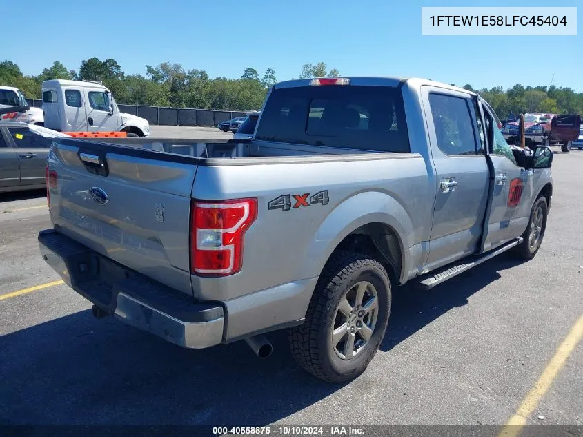 2020 Ford F-150 Xlt VIN: 1FTEW1E58LFC45404 Lot: 40558875