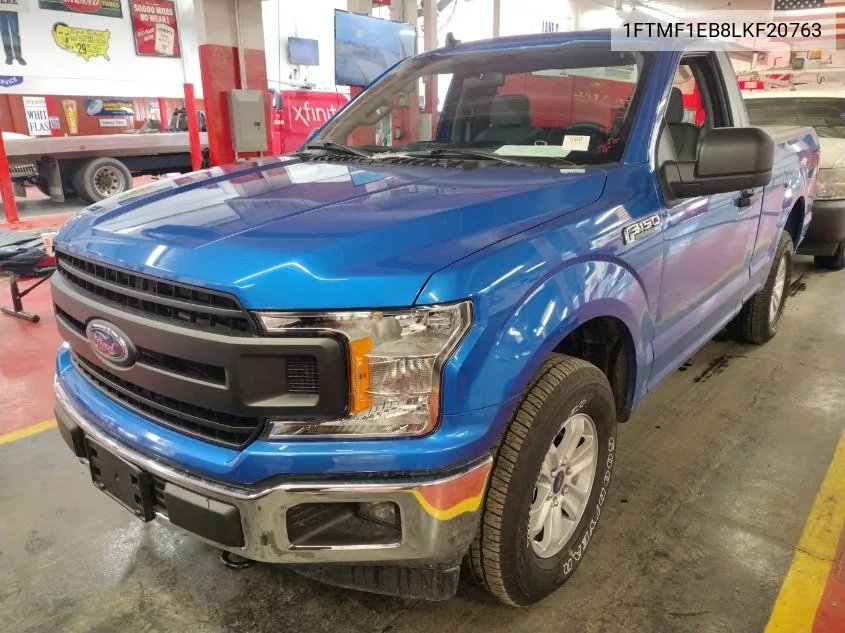 2020 Ford F-150 Xl VIN: 1FTMF1EB8LKF20763 Lot: 40567215