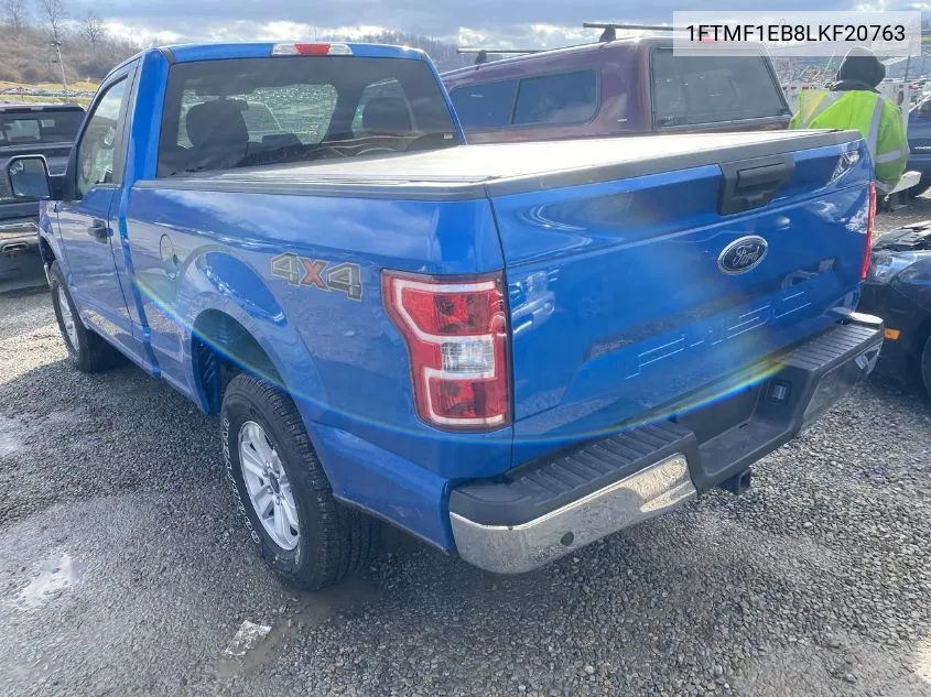 2020 Ford F-150 Xl VIN: 1FTMF1EB8LKF20763 Lot: 40567215