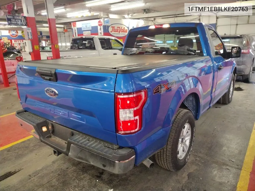 2020 Ford F-150 Xl VIN: 1FTMF1EB8LKF20763 Lot: 40567215