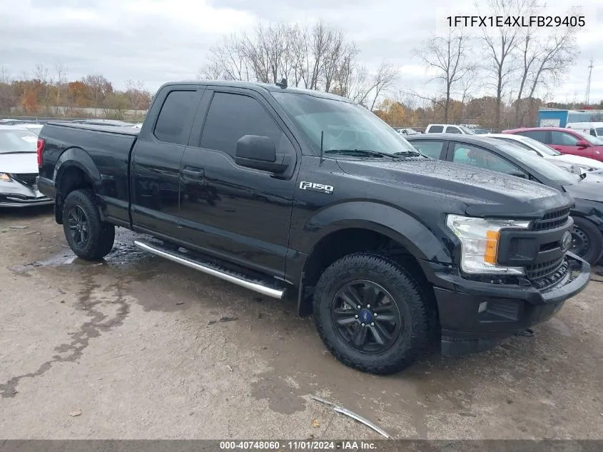 2020 Ford F-150 Xl VIN: 1FTFX1E4XLFB29405 Lot: 40748060