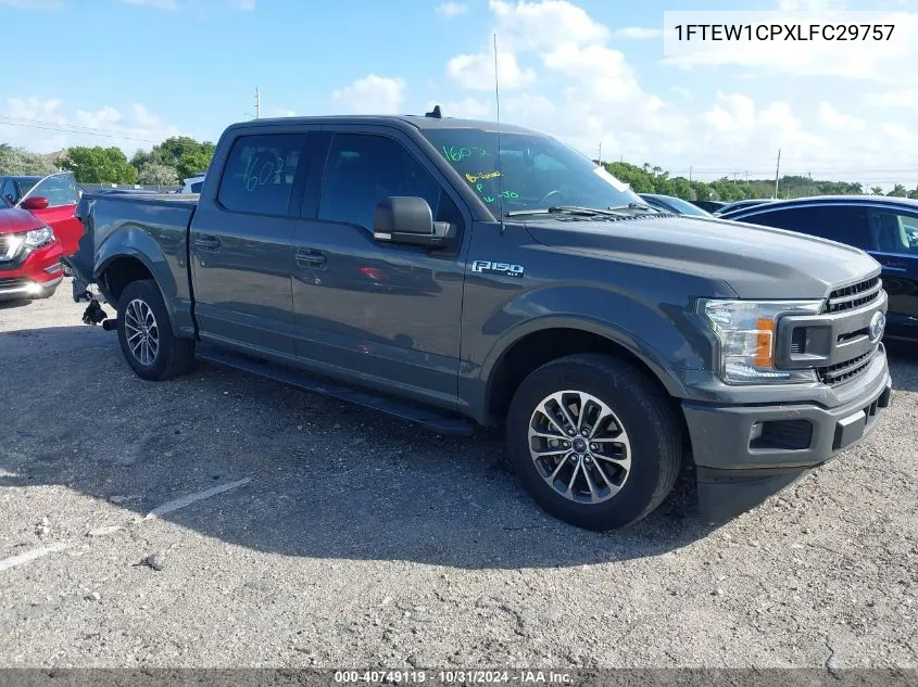 2020 Ford F-150 Xlt VIN: 1FTEW1CPXLFC29757 Lot: 40749119