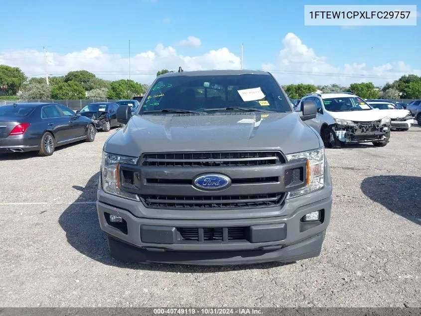 2020 Ford F-150 Xlt VIN: 1FTEW1CPXLFC29757 Lot: 40749119