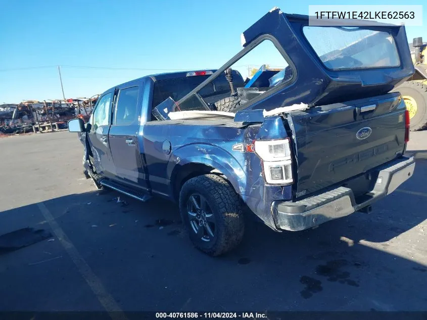 1FTFW1E42LKE62563 2020 Ford F-150 Xlt