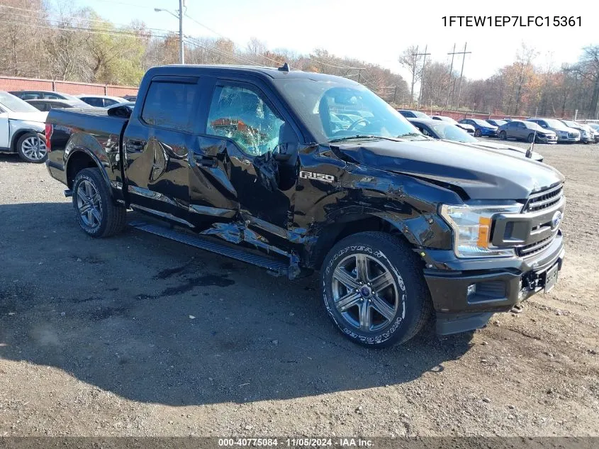 2020 Ford F-150 Xlt VIN: 1FTEW1EP7LFC15361 Lot: 40775084