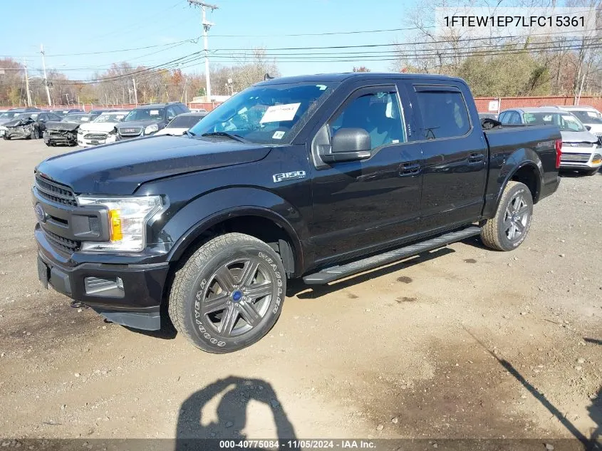 2020 Ford F-150 Xlt VIN: 1FTEW1EP7LFC15361 Lot: 40775084