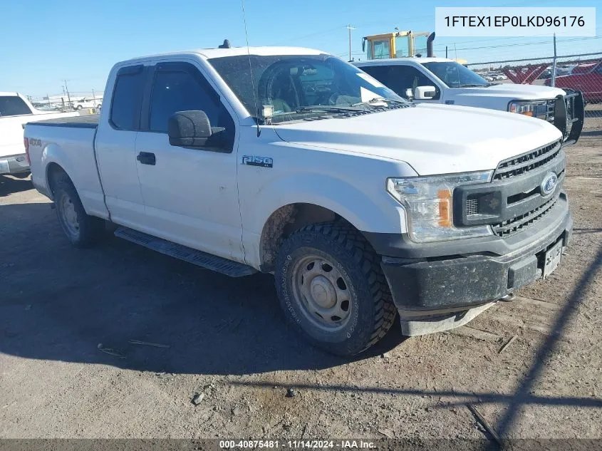 2020 Ford F-150 Xl VIN: 1FTEX1EP0LKD96176 Lot: 40875481