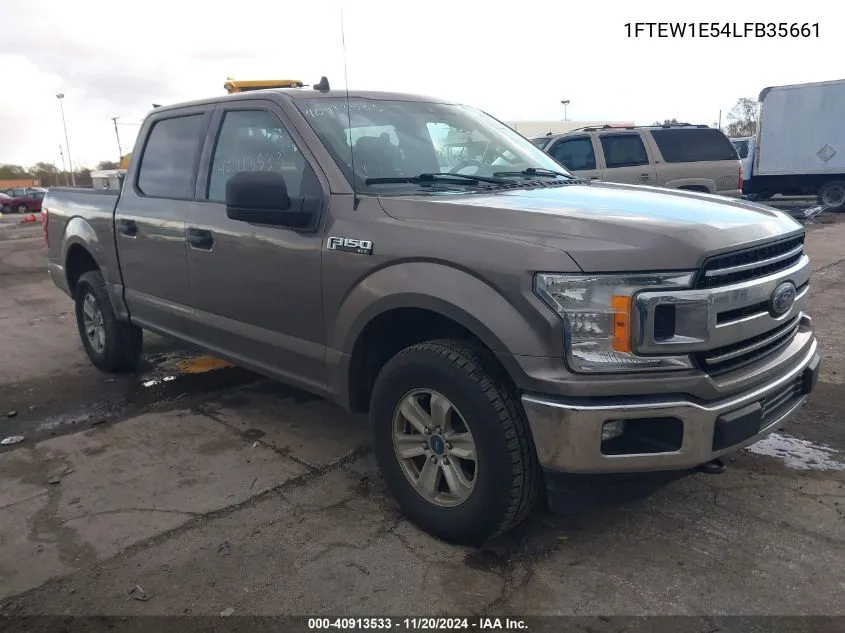 2020 Ford F-150 Xlt VIN: 1FTEW1E54LFB35661 Lot: 40913533