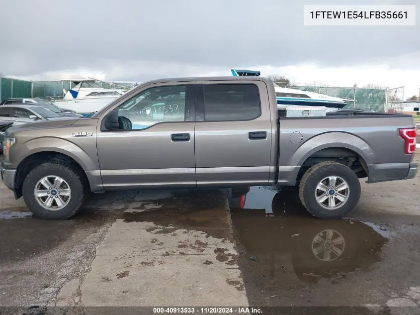 2020 Ford F-150 Xlt VIN: 1FTEW1E54LFB35661 Lot: 40913533