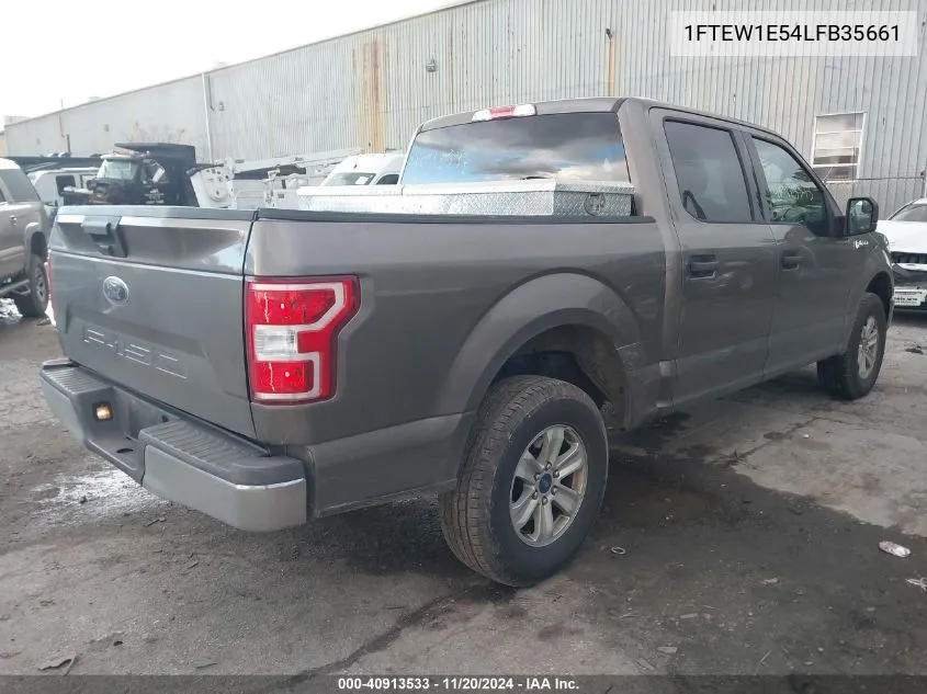 2020 Ford F-150 Xlt VIN: 1FTEW1E54LFB35661 Lot: 40913533