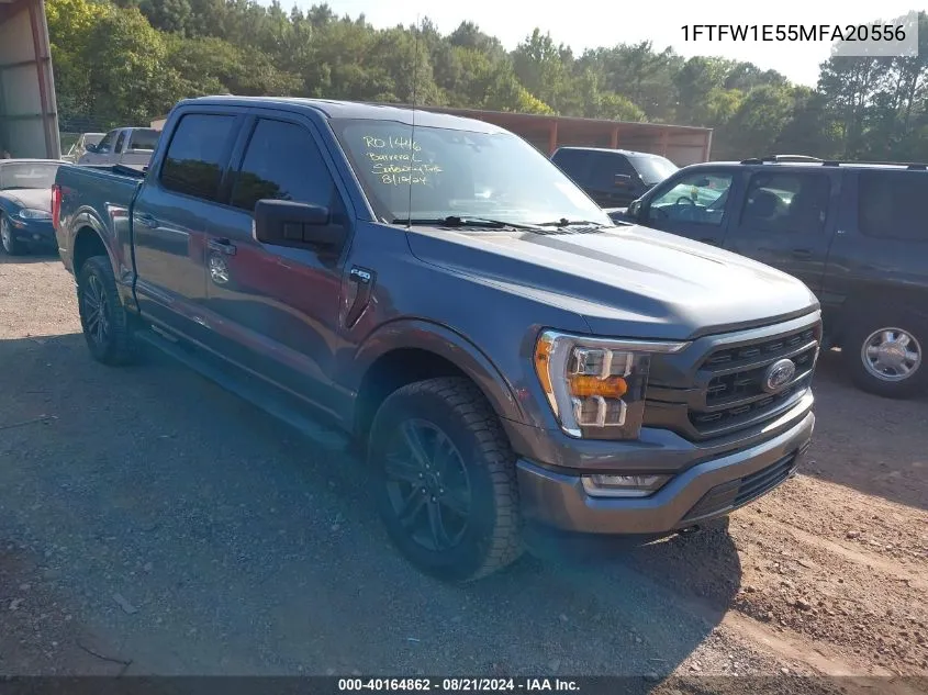 2021 Ford F-150 Xlt VIN: 1FTFW1E55MFA20556 Lot: 40164862