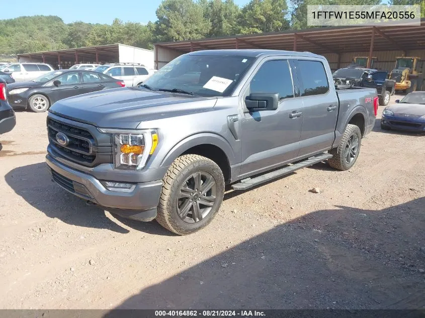 2021 Ford F-150 Xlt VIN: 1FTFW1E55MFA20556 Lot: 40164862