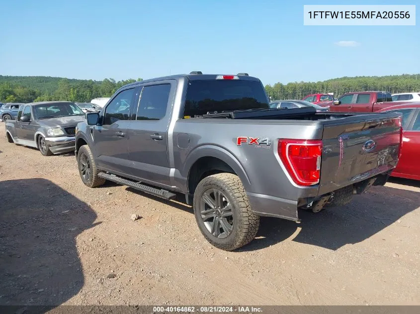 2021 Ford F-150 Xlt VIN: 1FTFW1E55MFA20556 Lot: 40164862