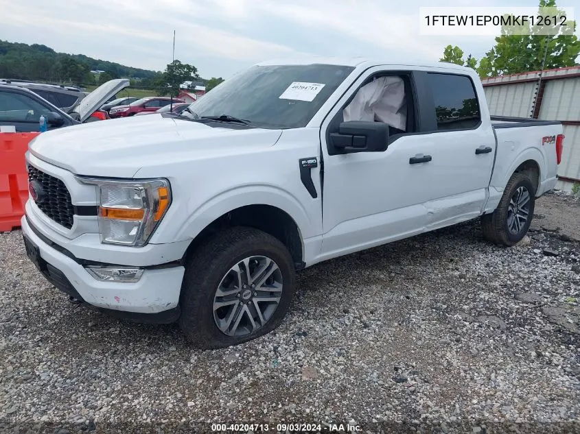 1FTEW1EP0MKF12612 2021 Ford F-150 Xl