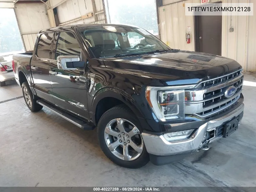 1FTFW1E5XMKD12128 2021 Ford F-150 Lariat