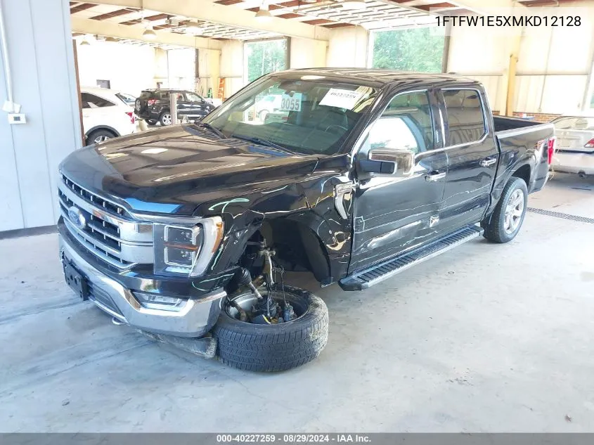 1FTFW1E5XMKD12128 2021 Ford F-150 Lariat