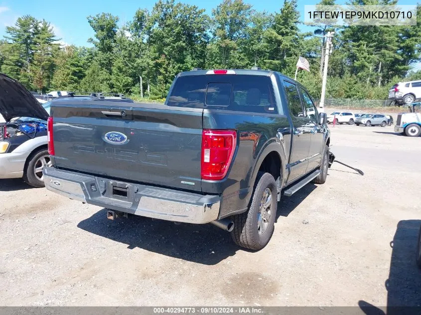 2021 Ford F-150 Xlt VIN: 1FTEW1EP9MKD10710 Lot: 40294773