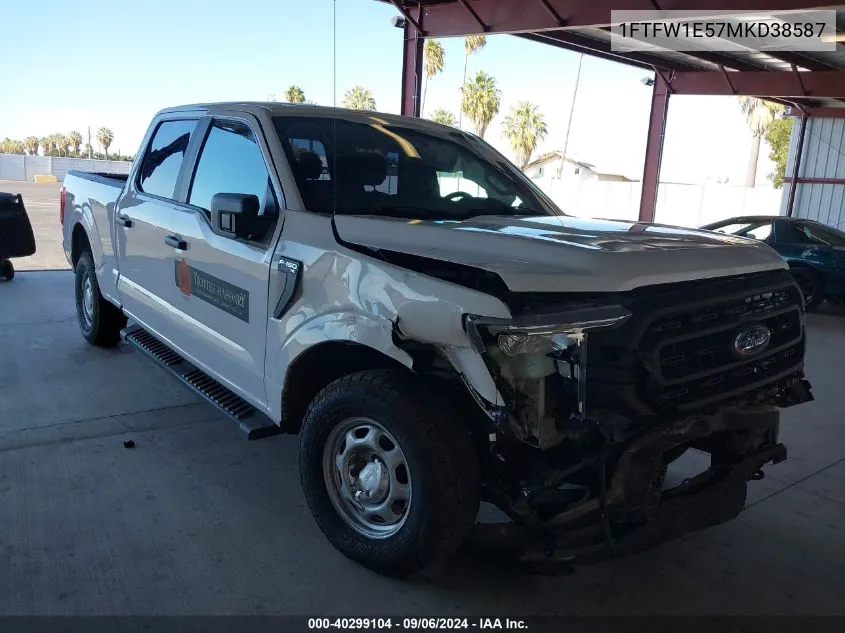 1FTFW1E57MKD38587 2021 Ford F-150 Xl